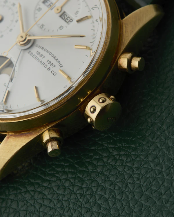 Eberhard & Co. Navy Master Ref. 30030-C White Dial 18K - image 8