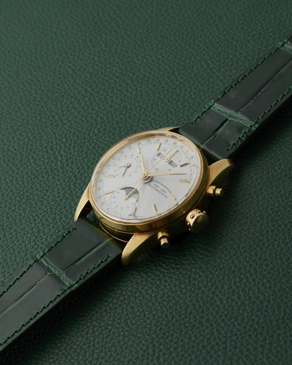 Eberhard & Co. Navy Master Ref. 30030-C White Dial 18K - image 10
