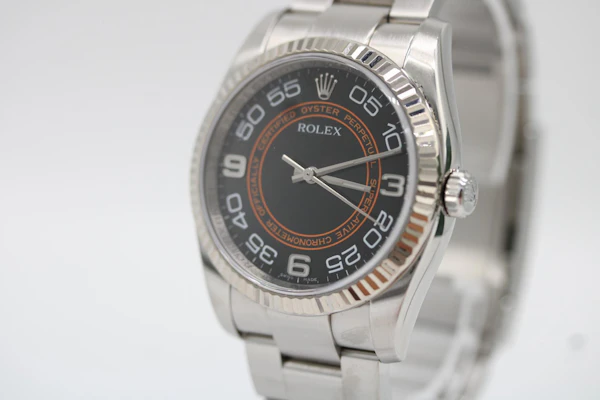 Rolex Oyster Perpetual 116034 “Harley Davidson” Dial – 36mm – Full Set – 2008 - image 9