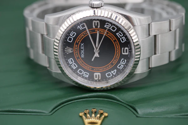 Rolex Oyster Perpetual 116034 “Harley Davidson” Dial – 36mm – Full Set – 2008 - image 2