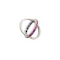 Art Deco Platinum Ruby, Sapphire & Diamond Day & Night Flip Ring Spectrum Antiques - image 1