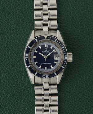 Omega Seamaster Ref. 566.024 Blue Dial Ladies Automatic