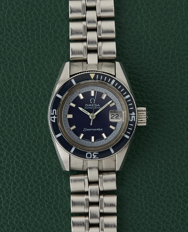 Omega Seamaster Ref. 566.024 Blue Dial Ladies Automatic - image 1