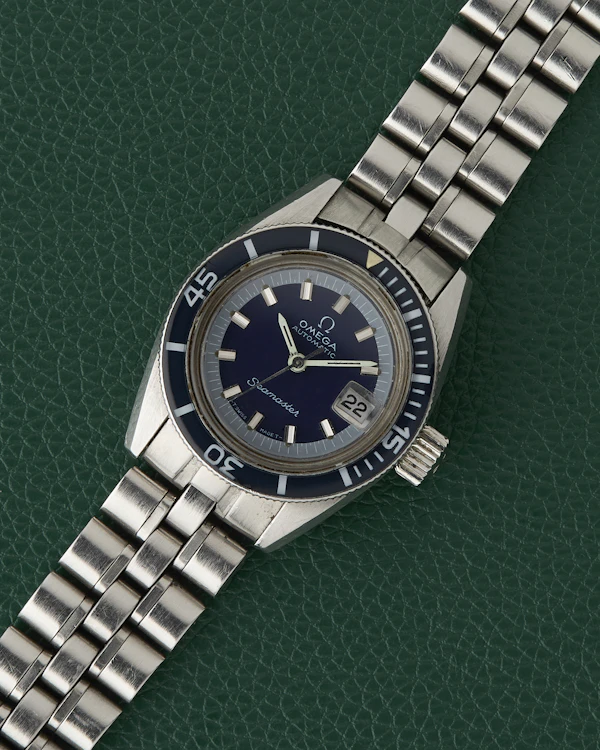 Omega Seamaster Ref. 566.024 Blue Dial Ladies Automatic - image 3