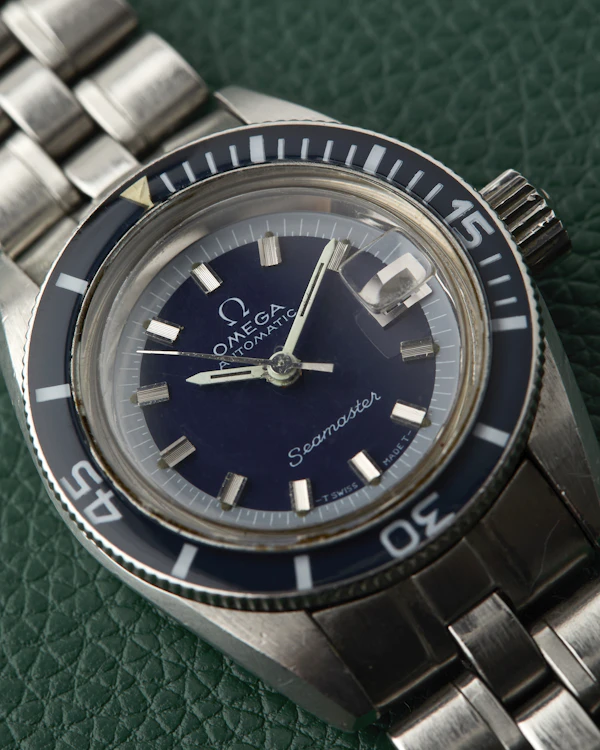 Omega Seamaster Ref. 566.024 Blue Dial Ladies Automatic - image 7