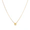 Vintage 18ct Yellow Gold Rubover Diamond Necklace Spectrum Antiques - image 1
