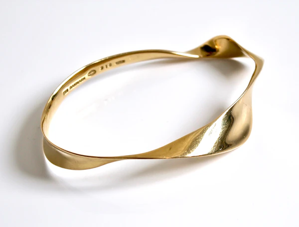 Vivianna Torun Georg Jensen 18k gold bangle |Grasilver - image 2