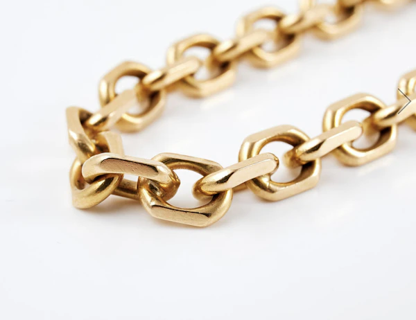 Rare 18k Gold Swedish Anchor Chain Link bracelet | Gråsilver - image 3