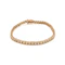Yellow Gold Diamond Line Bracelet Spectrum Antiques - image 1