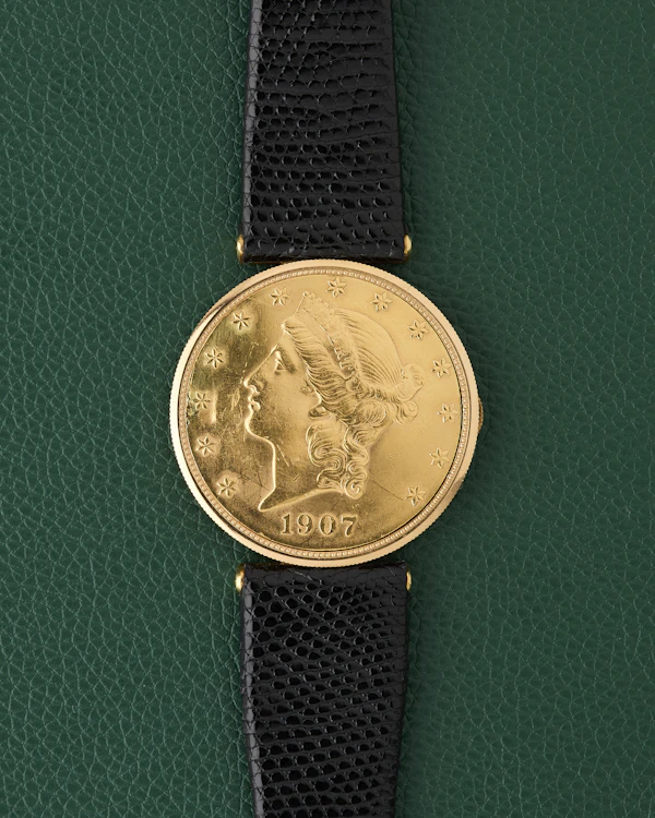 Corum 18K Yellow Gold Twenty-Dollar Liberty Head Coin Watch - image 1