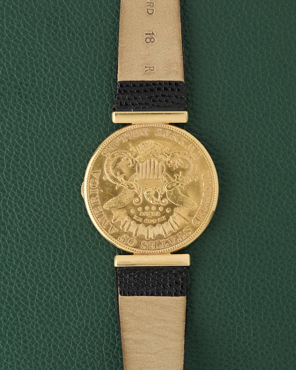 Corum 18K Yellow Gold Twenty-Dollar Liberty Head Coin Watch - image 6