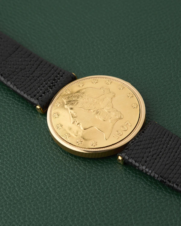 Corum 18K Yellow Gold Twenty-Dollar Liberty Head Coin Watch - image 2
