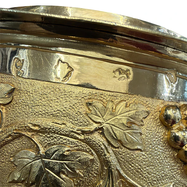17th century George the 2nd English silver gilt tankard, London, 1657. - image 8