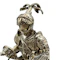 Early 20th Century continental silver knight on a horse. - image 3