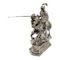 Early 20th Century continental silver knight on a horse. - image 2