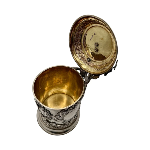 Russian silver tankard, Moscow, 1854. - image 6