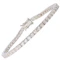 Diamond Tennis Bracelet, 6ct, c.1980s - image 2
