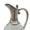 Fabergé silver and cut glass claret jug, Moscow, c.1900. - image 6