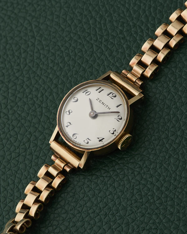 Zenith 9K Rose Gold Ladies Manual Winding - image 6