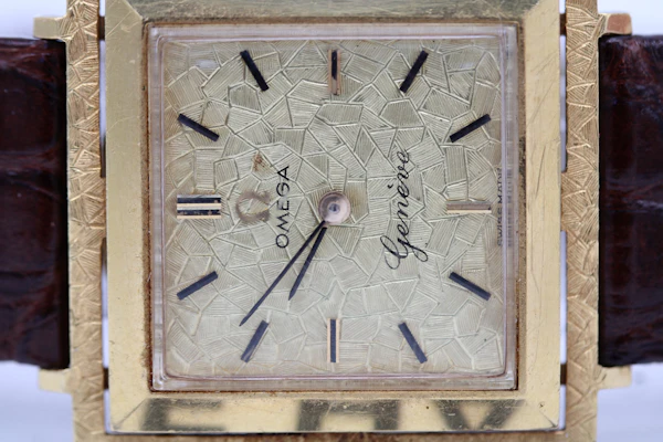 Omega Geneve Vintage Gold Watch 14455 - image 12