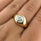 Edwardian 1.32ct Single Stone Diamond Gypsy Ring - Saddington Jewellery Stand 375 - image 4