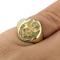 Vintage Eagle Intaglio & Motto Signet Ring - Saddingtons Jewellery Stand 375 - image 2