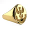 Vintage Eagle Intaglio & Motto Signet Ring - Saddingtons Jewellery Stand 375 - image 1
