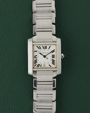 Cartier Tank Française Ref. 2302 Stainless Steel Automatic