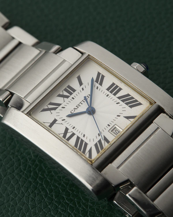 Cartier Tank Française Ref. 2302 Stainless Steel Automatic - image 9