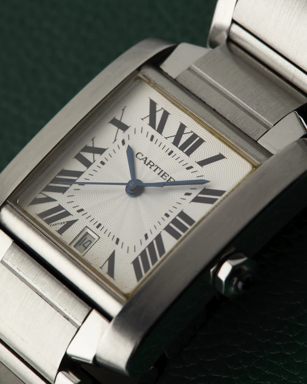 Cartier Tank Française Ref. 2302 Stainless Steel Automatic - image 10