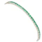 Vintage Colombian Emerald Tennis Bracelet, 4.5ct - image 2