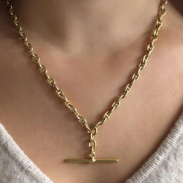 Cable Link Mariner Albert Chain - Saddingtons Jewellery Stand 375 - image 1
