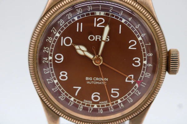 Oris Big Crown Bronze Pointer Date 01 754 7741 3166-07 5 20 74BR - image 7