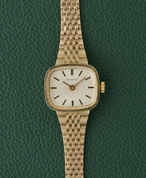 Zenith TV Case 9K Gold Ref. 63.1872.226A Cocktail Watch