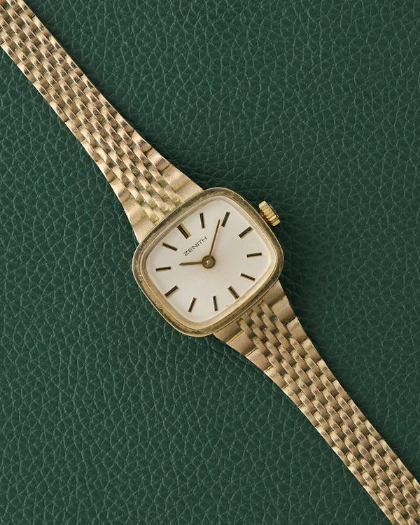 Zenith TV Case 9K Gold Ref. 63.1872.226A Cocktail Watch - image 2