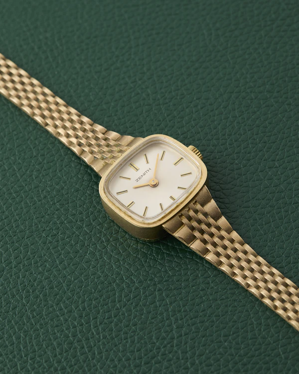 Zenith TV Case 9K Gold Ref. 63.1872.226A Cocktail Watch - image 10