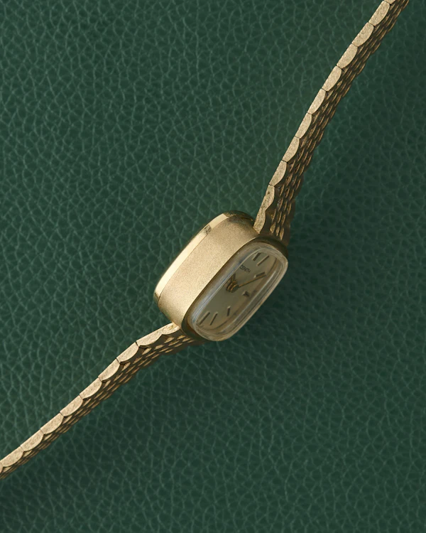 Zenith TV Case 9K Gold Ref. 63.1872.226A Cocktail Watch - image 5