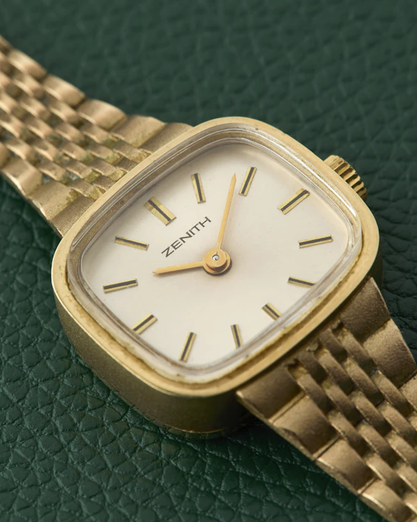 Zenith TV Case 9K Gold Ref. 63.1872.226A Cocktail Watch - image 9