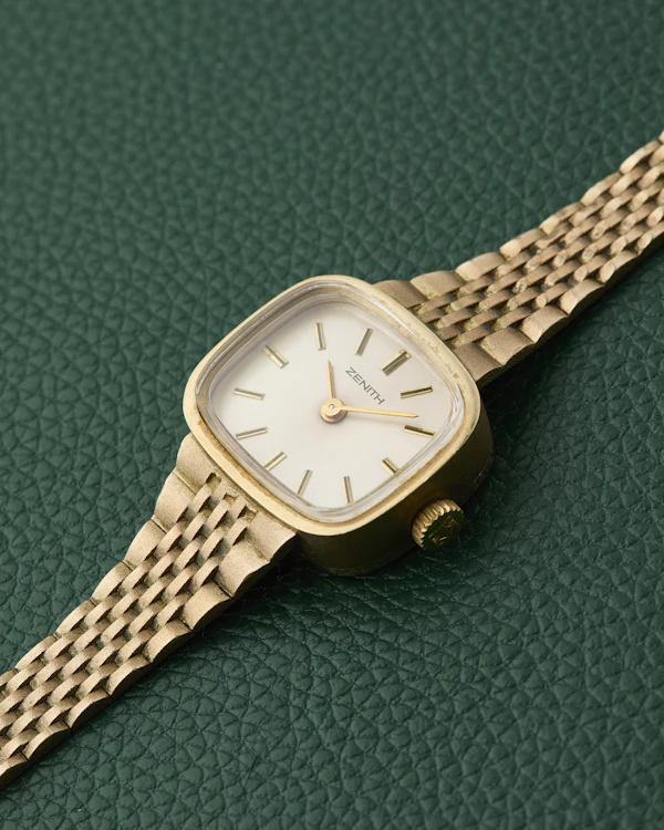 Zenith TV Case 9K Gold Ref. 63.1872.226A Cocktail Watch - image 8