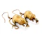 Victorian Thornhill & Co Mouse With Pearl Drop Earrings - Saddingtons Jewellery Stand 375 - image 1