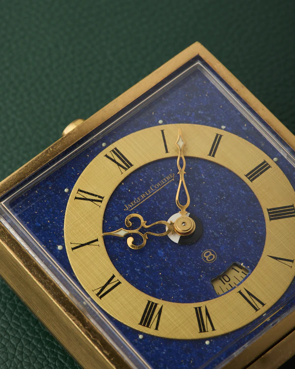 Jaeger-LeCoultre Lapis Lazuli Effect Travel Alarm Clock - image 6