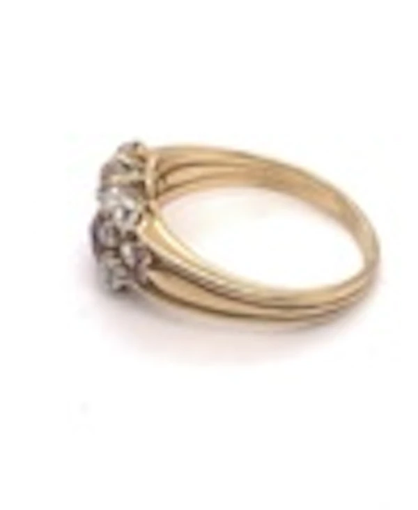 A Bright and Vibrant Burma Ruby and 'Old Cut' Diamond Edwardian Ring - image 7