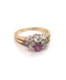 A Bright and Vibrant Burma Ruby and 'Old Cut' Diamond Edwardian Ring - image 2