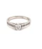 Oval Diamond Solitaire Ring ca. 2000 - image 1