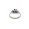 Pretty, Natural Sapphire and Diamond Art Deco Ring Ca 1920-35 - image 6