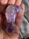 Carved Seal of Maltese Falcon in Amethyst Ca 1880 - image 8