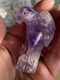 Carved Seal of Maltese Falcon in Amethyst Ca 1880 - image 5