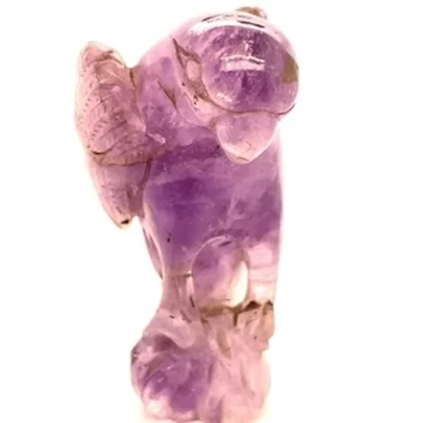 Carved Seal of Maltese Falcon in Amethyst Ca 1880 - image 3