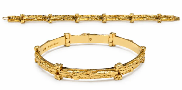 Björn Weckström Rare 18ct Gold Bracelet, Finland, circa 1970s Mark Constable Unit 301 - image 1