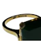 Vintage 1965 Natural Emerald Cocktail Ring in 18k Yellow Gold - image 6